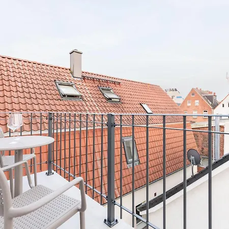 Apartment An Der Vorderreihe - Parkplaetze Nach Verfuegbarkeit Lubeck